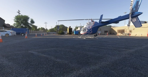 La Palma Intercommunity Hospital Helipad