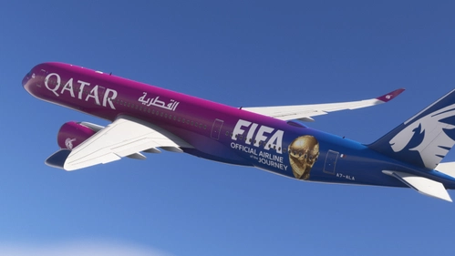 iniBuilds A350-900 | Qatar Airways A7-ALA | Fictional (FIFA World Cup 2026) | Requested