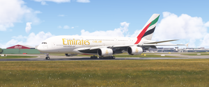 FlyByWire A380X | Emirates | A6-EVK | MSFS 2024 Native thumbnail 3