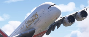 FlyByWire A380X | Emirates | A6-EVK | MSFS 2024 Native thumbnail 6