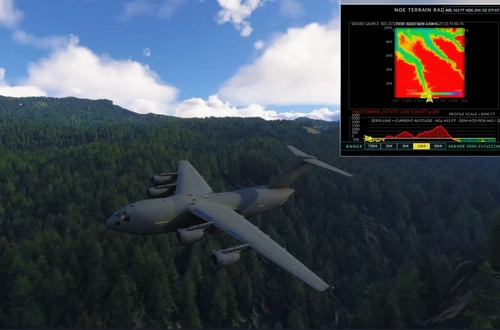 Terrain Following Radar - NOE gauge