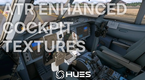 HUES ATR Enhanced Cockpit Textures