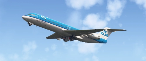 Just Flight KLM Mini Pack Fokker 100