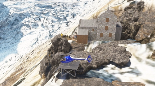 Refuge Du Requin with Helipad