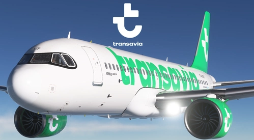 Transavia New Livery 2026 with Registration F-HXIF (FBW A32NX)