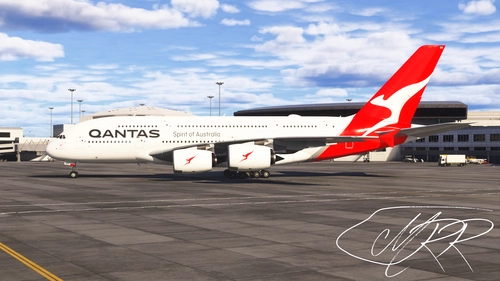 A380X QANTAS - New FS2024 Dev Build Only -8k