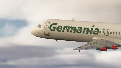 Germania [D-AGPA] Justflight Fokker 100