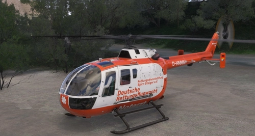 Bo-105 DRF Old Pack