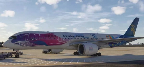 iniBuilds A350-900 Shenzhen Airlines B-32F0 深圳航空公司-文旅深圳-8K