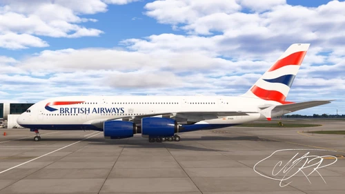 A380X British Airways - New FS2024 Dev Build Only -8k