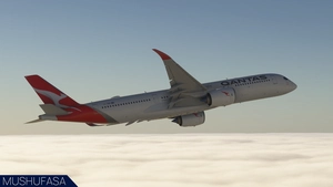 Qantas  Pack (Fictional) | iniBuilds A350-900/ULR [8K/4K] thumbnail 4