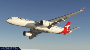 Qantas  Pack (Fictional) | iniBuilds A350-900/ULR [8K/4K] thumbnail 5