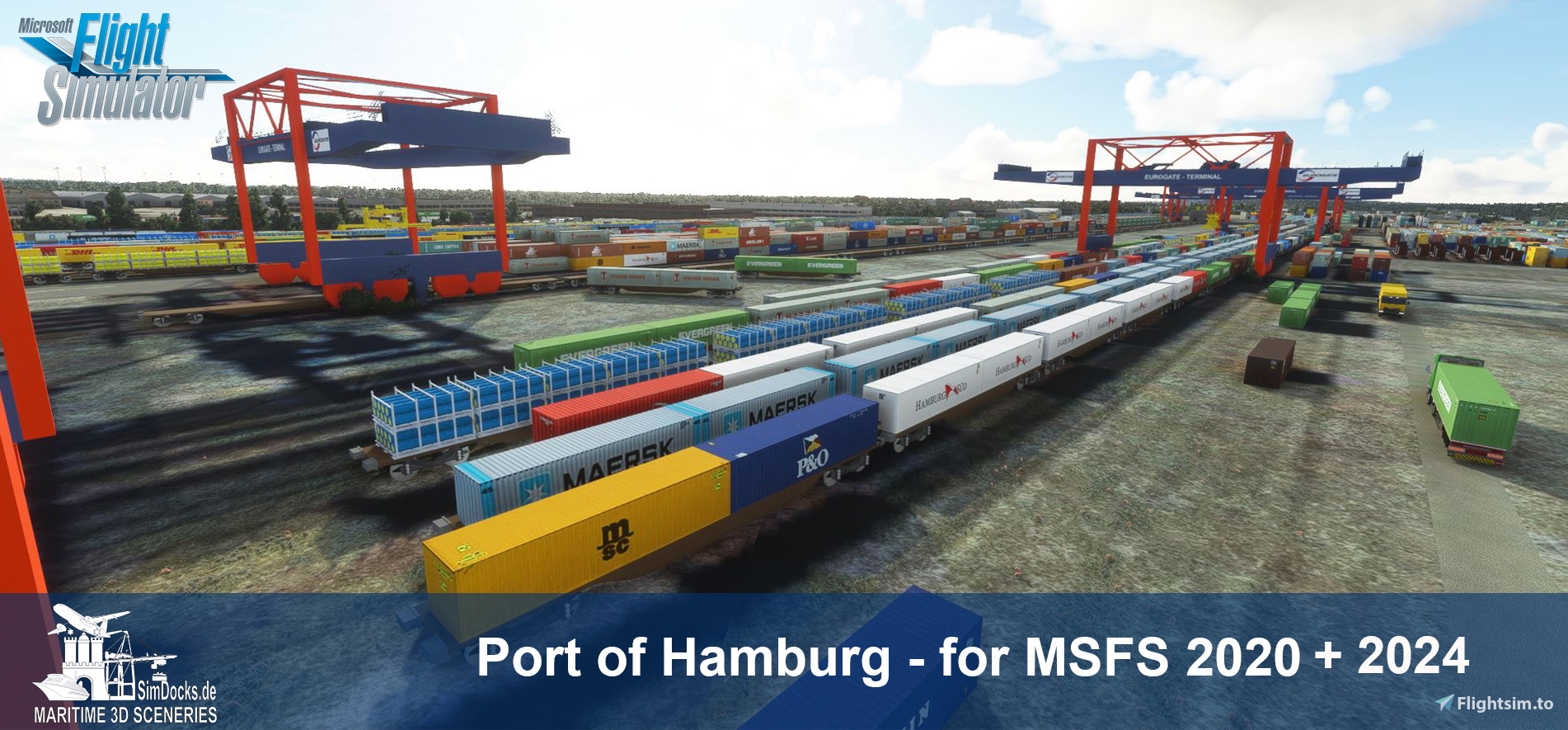 Port of Hamburg (hand crafted) - Image 2