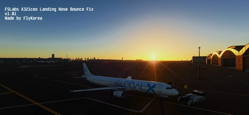 FSLabs A321ceo Landing Nose Bounce Fix (MSFS 2020/2024)