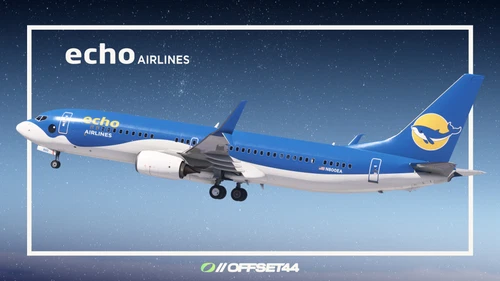 Echo Airlines [Pack] PMDG 737-800 - 8K