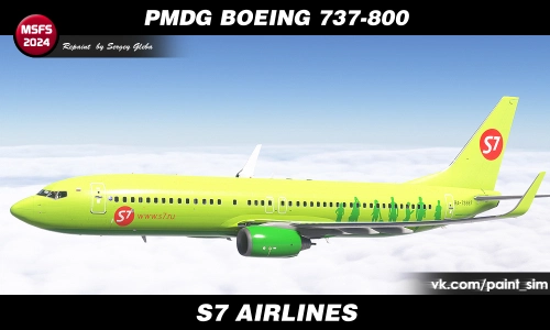 PMDG Boeing 737-800 - S7 Airlines (Old Colors)