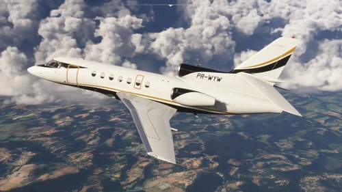 Contrail Falcon 50 PR-WYW (Circa 2024) - 8K