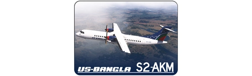 US-Bangla ATR 72-600 livery for S&H ATR72