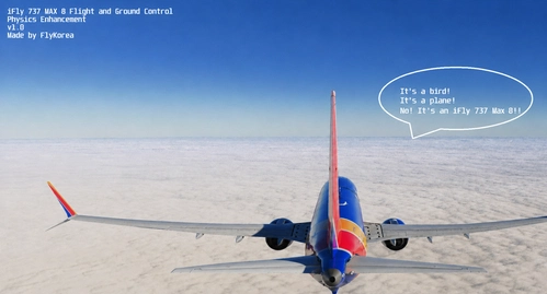 iFly 737 MAX 8 Flight and Ground Control Physics Enhancement