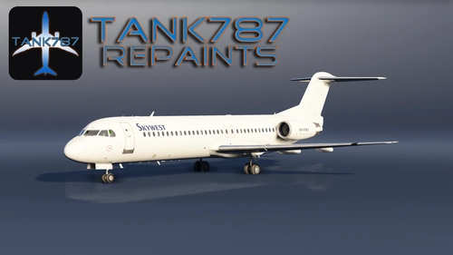 JustFlight Fokker 100 | Skywest - VH-FNY