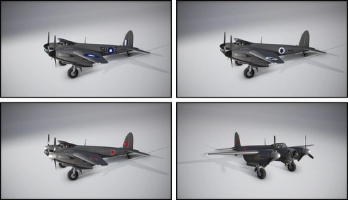 De Havilland Mosquito Exports Pack 1