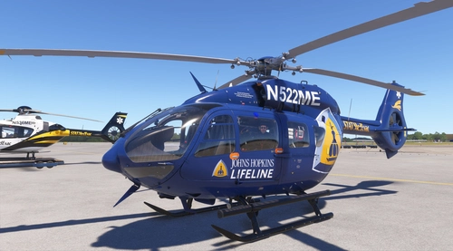 HPG H-145 HEMS Stat Medevac Johns Hopkins