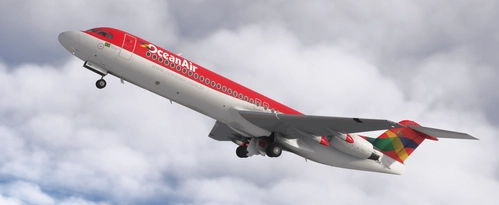 Just Flight Fokker 100 | OceanAir PR-OAK