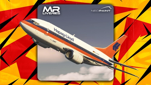 CSS | Boeing 737-500 | Hapag Lloyd | D-AHLD (1990 Livery)