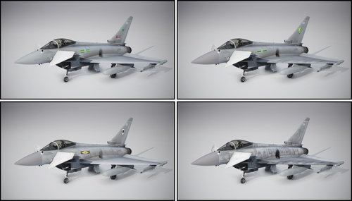 Typhoon FGR4 - 3/9/11 Squadron RAF ZJ939 Pack