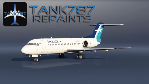 JustFlight Fokker 70 | SilkAir - 9V-SLK