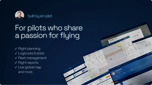 FlyAround Community — a flight management app built by a sim pilot