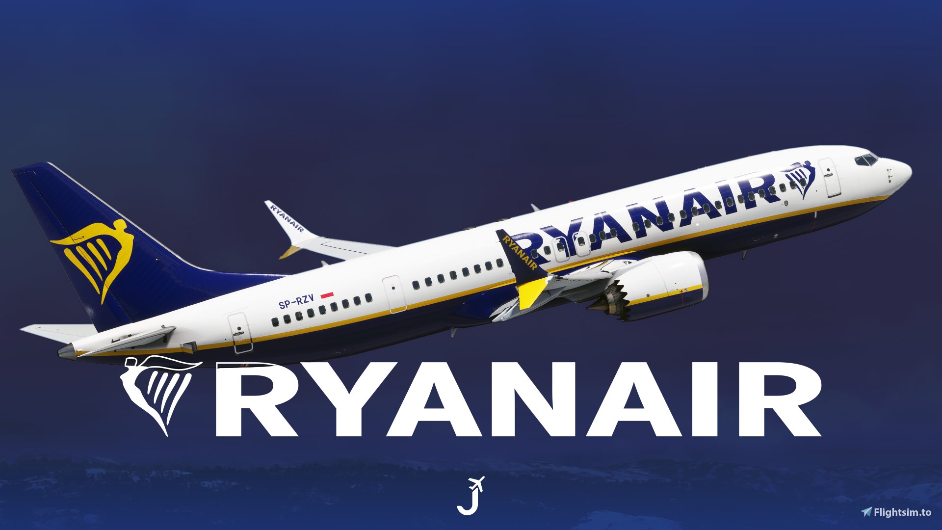 Ryanair [Collection] | w/Cabin | iFly 737 MAX 8200 - Image 1
