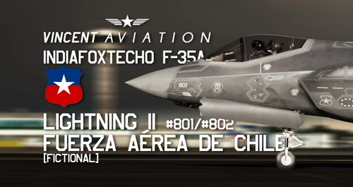 Indiafoxecho F-35A Fuerza Aérea de Chile [Fictional]