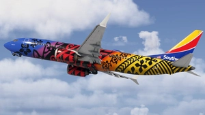 Southwest Airlines "Imua One" w/Cabin | iFly 737 MAX 8 thumbnail 7