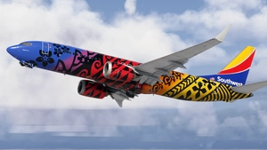 Southwest Airlines "Imua One" w/Cabin | iFly 737 MAX 8 thumbnail 9