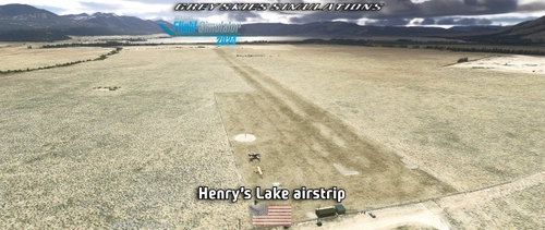 U53 - Henrys Lake airport, Idaho, USA