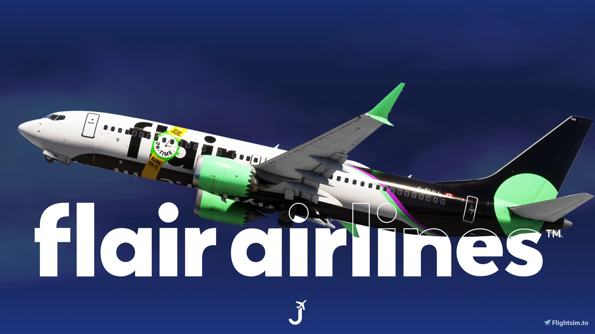 Flair Airlines [Collection] | w/Cabin | iFly 737 MAX 8 - Image 1