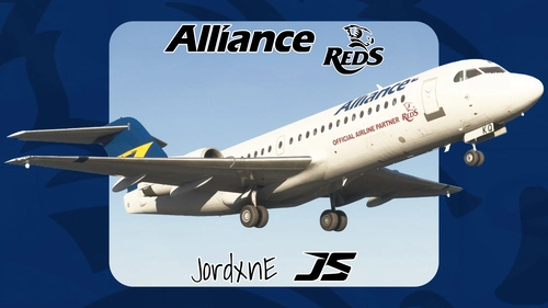 Alliance Airlines (Standard Livery | 3 Pack) - JustFlight Fokker 70