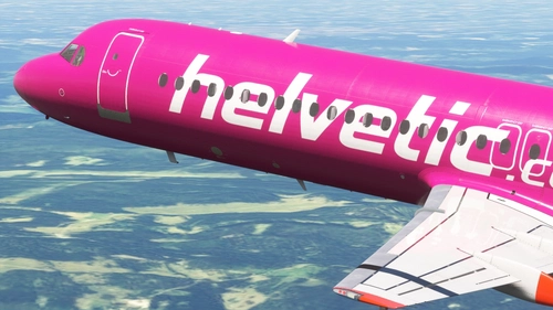Helvetic Airways HB-JVA | w/Cabin