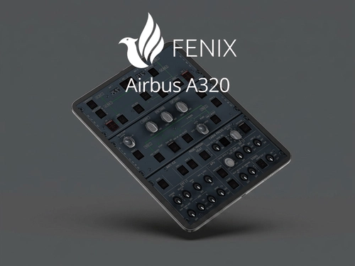 Fenix A320 Overhead - Wireless Touchscreen Panel for Your iPad / Tablet