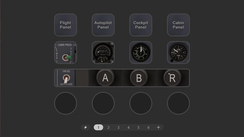 Streamdeck Plus Profile for FlightFX Piaggio P.180 Avanti II