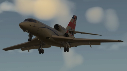 Falcon 50 RAF Envoy and Draken | Fictional