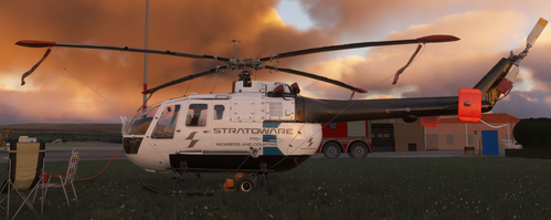 Stratoware MBB BO105 Staff Skin