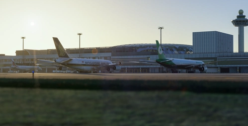 WSSS AIG Static Aircraft (TaiModels)