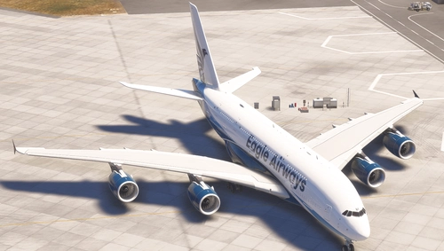 FlyByWire A380X Eagle Airways