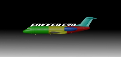 Paintkit Just Flight Fokker F70