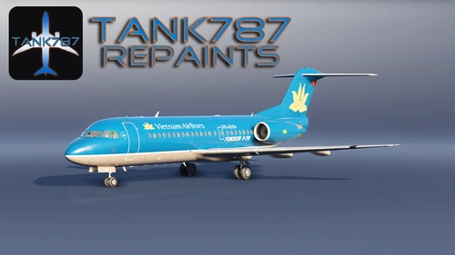 JustFlight Fokker 70 | Vietnam Airlines - VN-A504