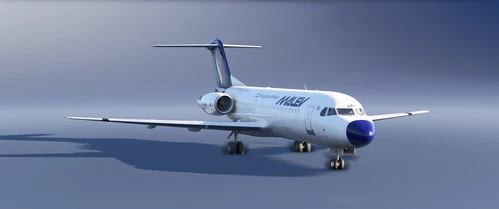 JustFlight Fokker F70 | Malev (Complete Fleet Pack)