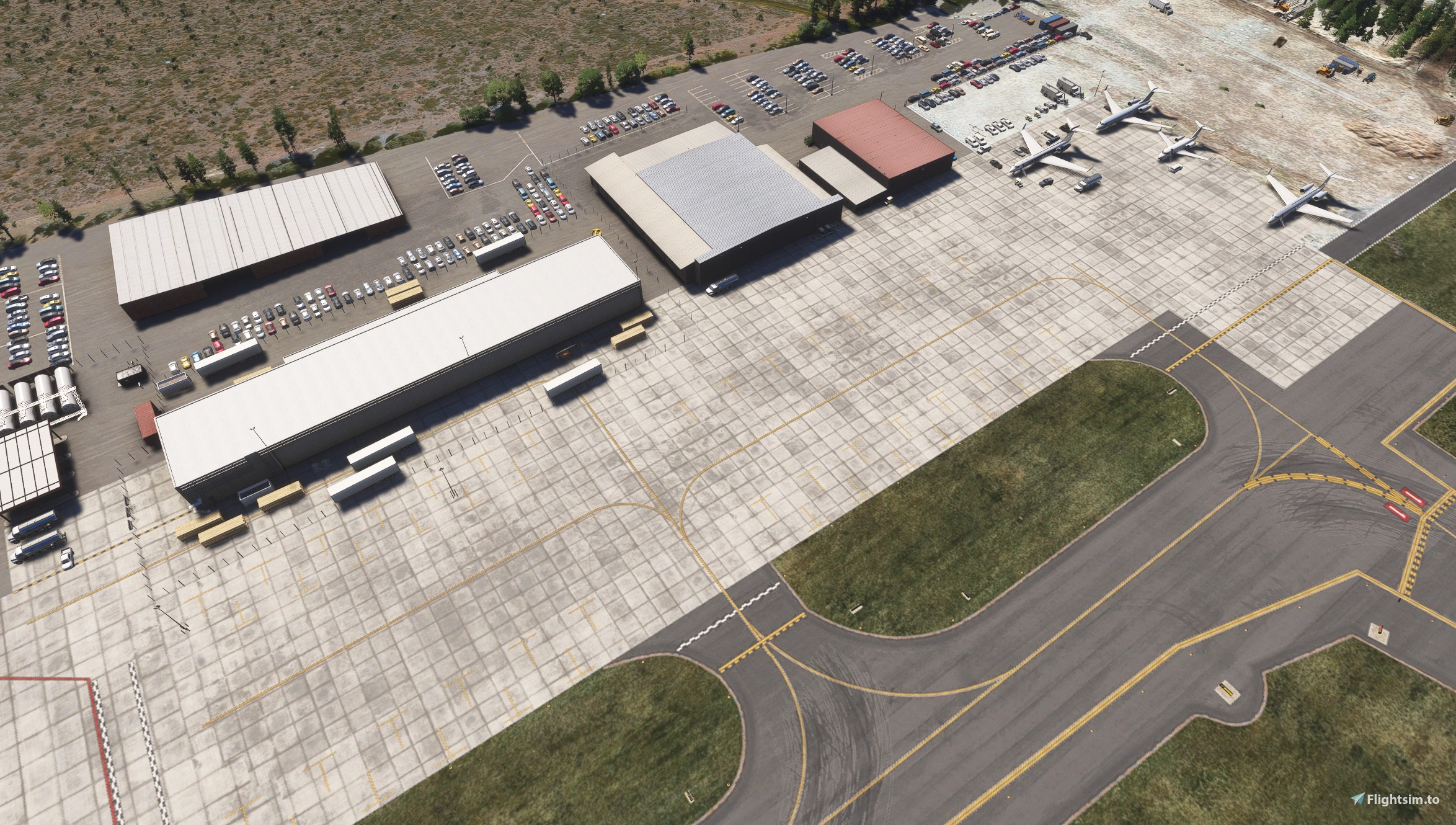 Dreamflight KJAC Jackson Hole - Static Aircraft Removal
