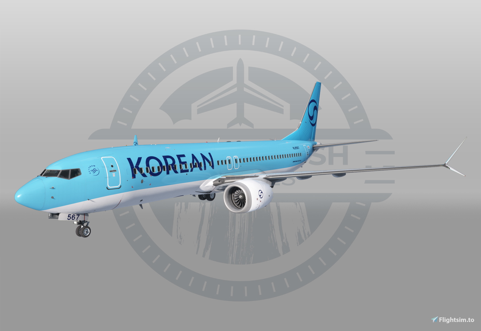 iFly 737 MAX 8 Korean Air HL8567 - NC - Image 1